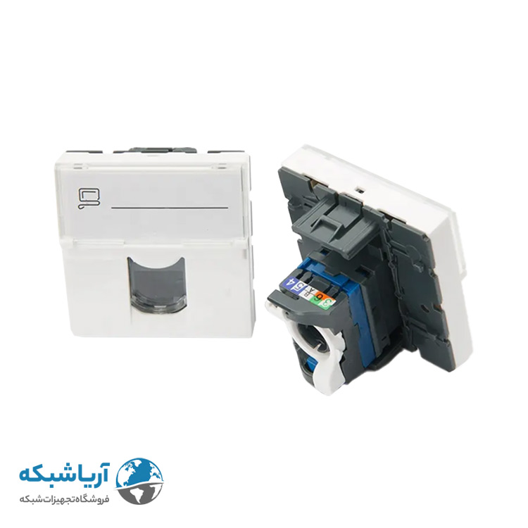 خرید کیستون شبکه لگراند Cat6 UTP پهن